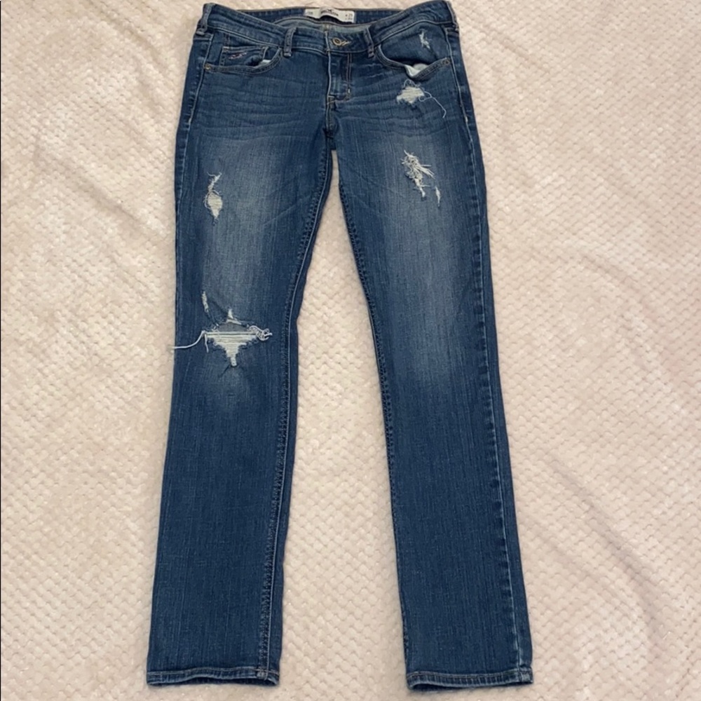 Distressed Hollister Jeans